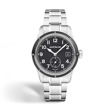 Orologio Montblanc 1858 Small Second 0 Oxygen in acciaio MISURA UNICA