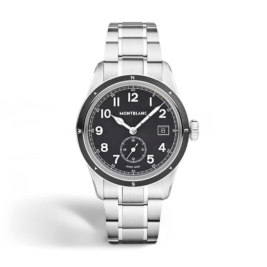 Orologio Montblanc 1858 Small Second 0 Oxygen in acciaio MISURA UNICA