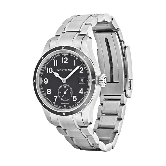 Orologio Montblanc 1858 Small Second 0 Oxygen in acciaio MISURA UNICA