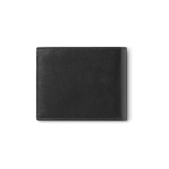 Portafoglio Montblanc Meisterstück in pelle nero con sei tasche MISURA UNICA