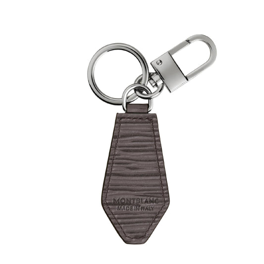 Portachiavi Montblanc in pelle bovina di colore grigio MISURA UNICA