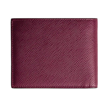 Portafoglio in pelle da uomo Montblanc color rosso cassis MISURA UNICA
