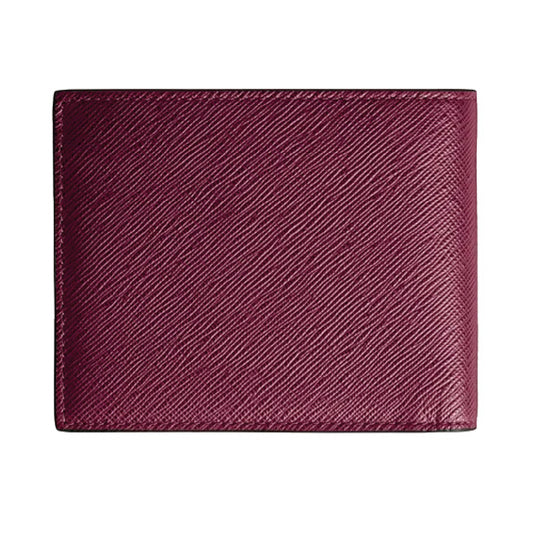 Portafoglio in pelle da uomo Montblanc color rosso cassis MISURA UNICA