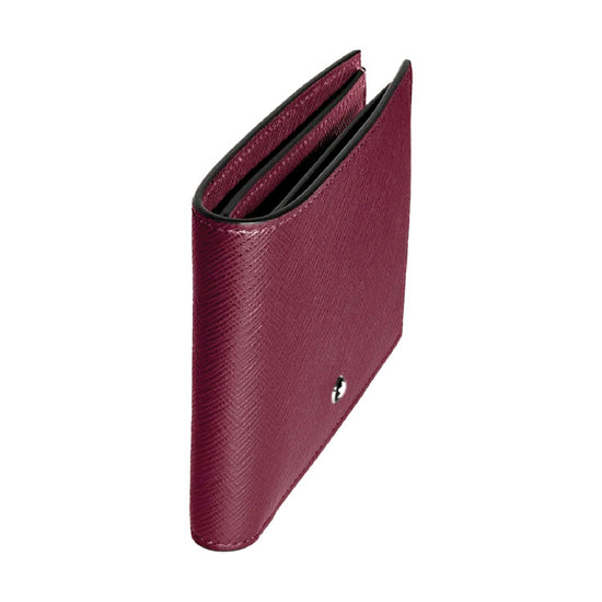 Portafoglio in pelle da uomo Montblanc color rosso cassis MISURA UNICA
