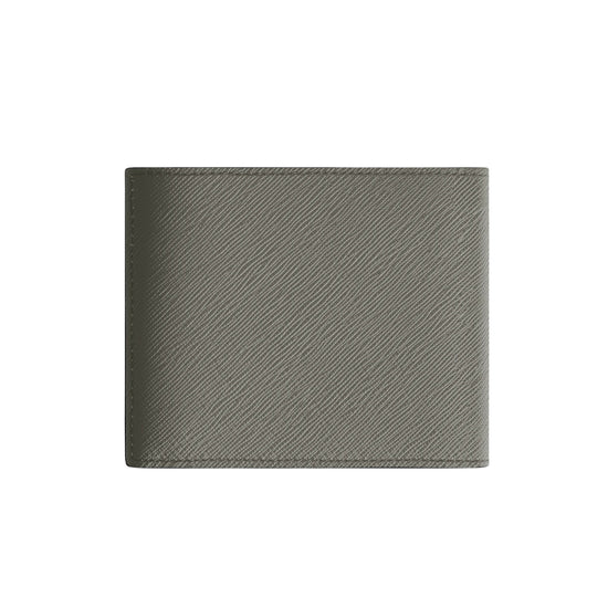 Portafoglio Montblanc 8 scomparti Sartorial pelle grigia MISURA UNICA