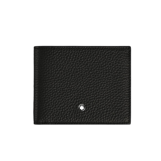 Portafoglio Montblanc in pelle con portamonete colore nero MISURA UNICA