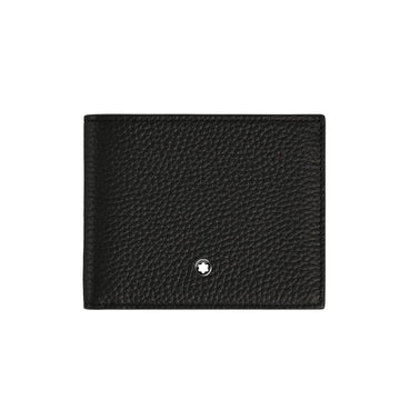 Portafoglio Montblanc in pelle con portamonete colore nero MISURA UNICA