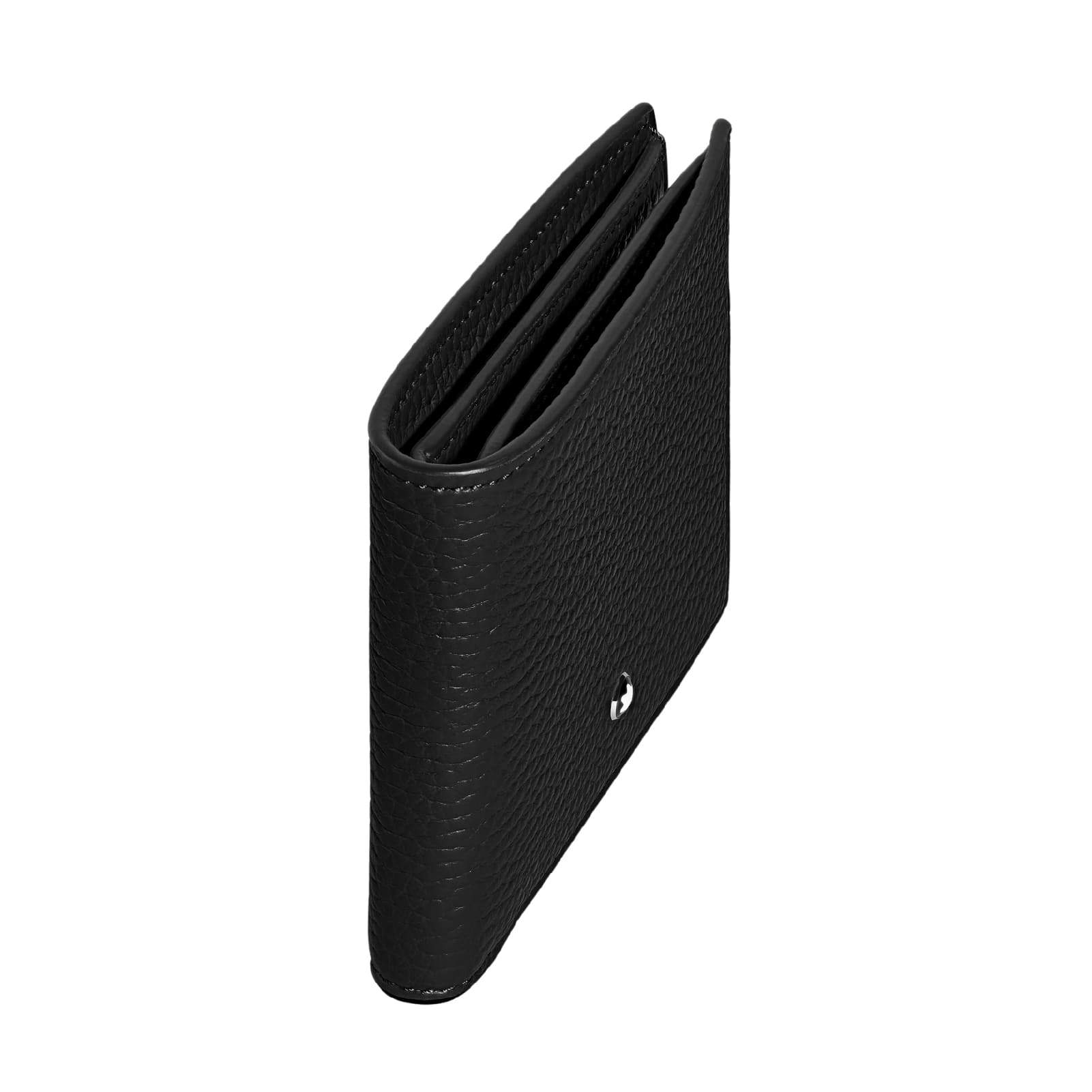 Portafoglio Montblanc in pelle con portamonete colore nero MISURA UNICA