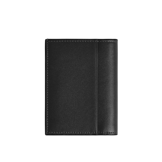 Portafoglio piccolo Montblanc pelle quattro scomparti nero MISURA UNICA