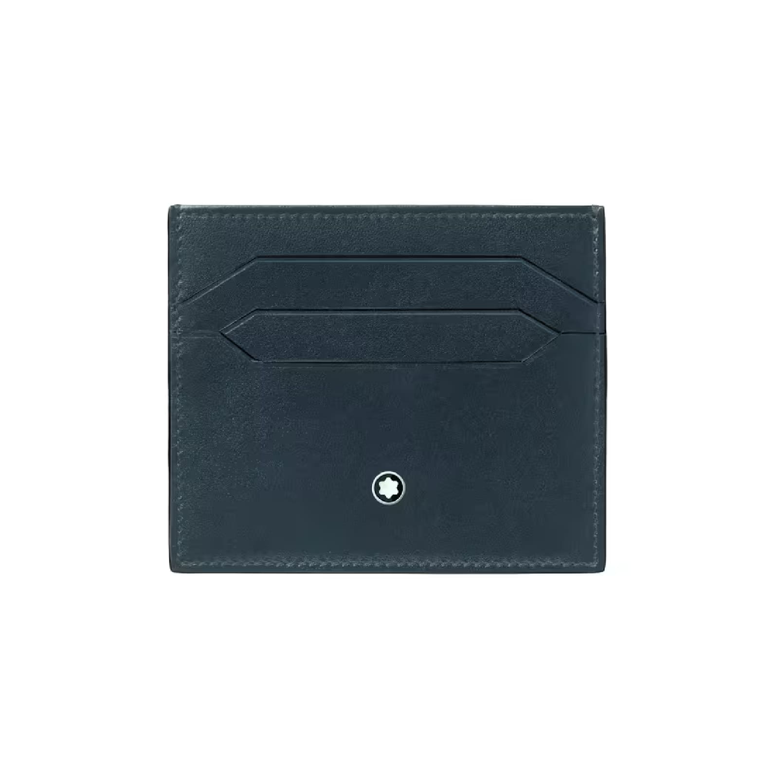 Porta carte Montblanc Meisterstück in pelle velvet blue MISURA UNICA