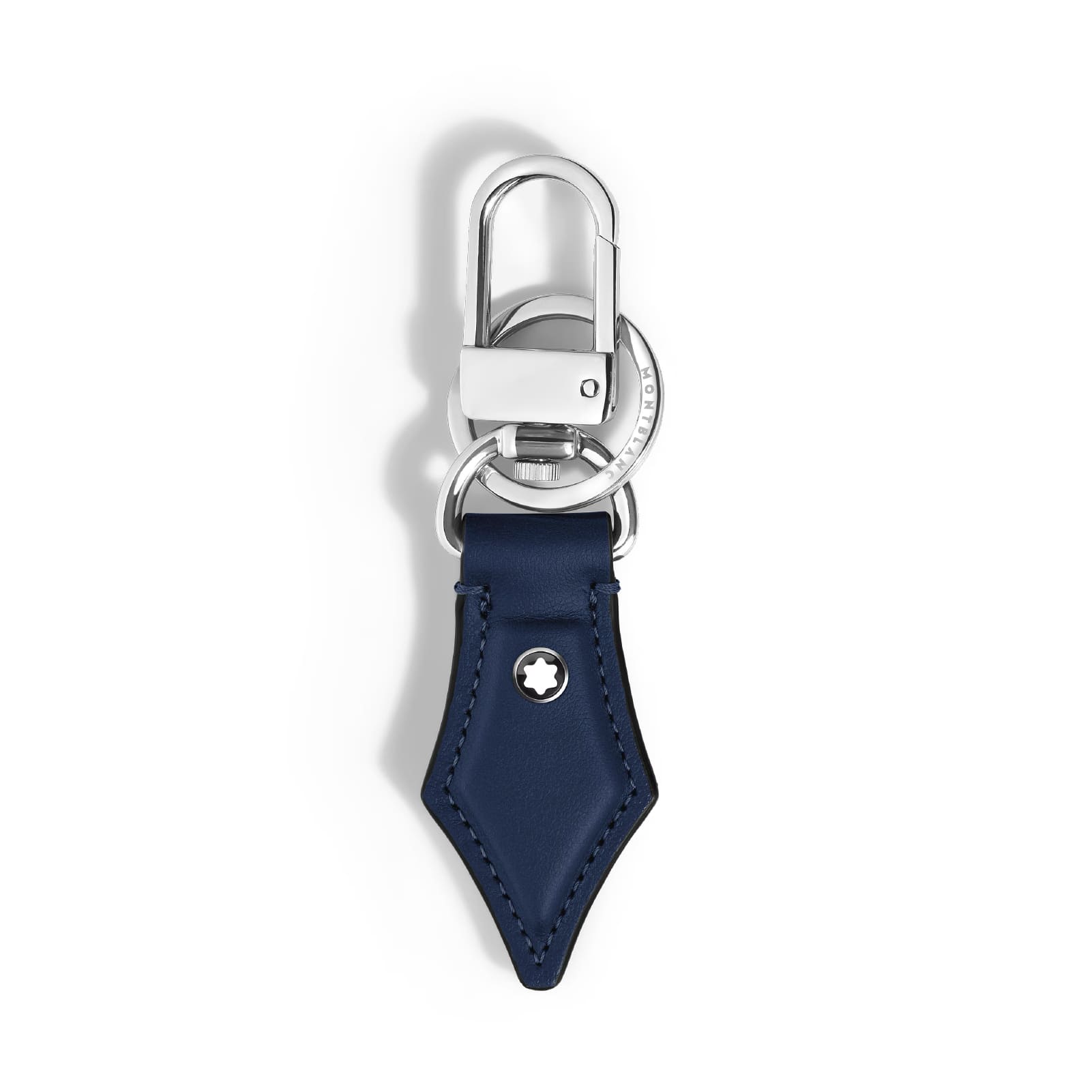 Portachiavi Montblanc Meisterstück a forma di pennino blu MISURA UNICA