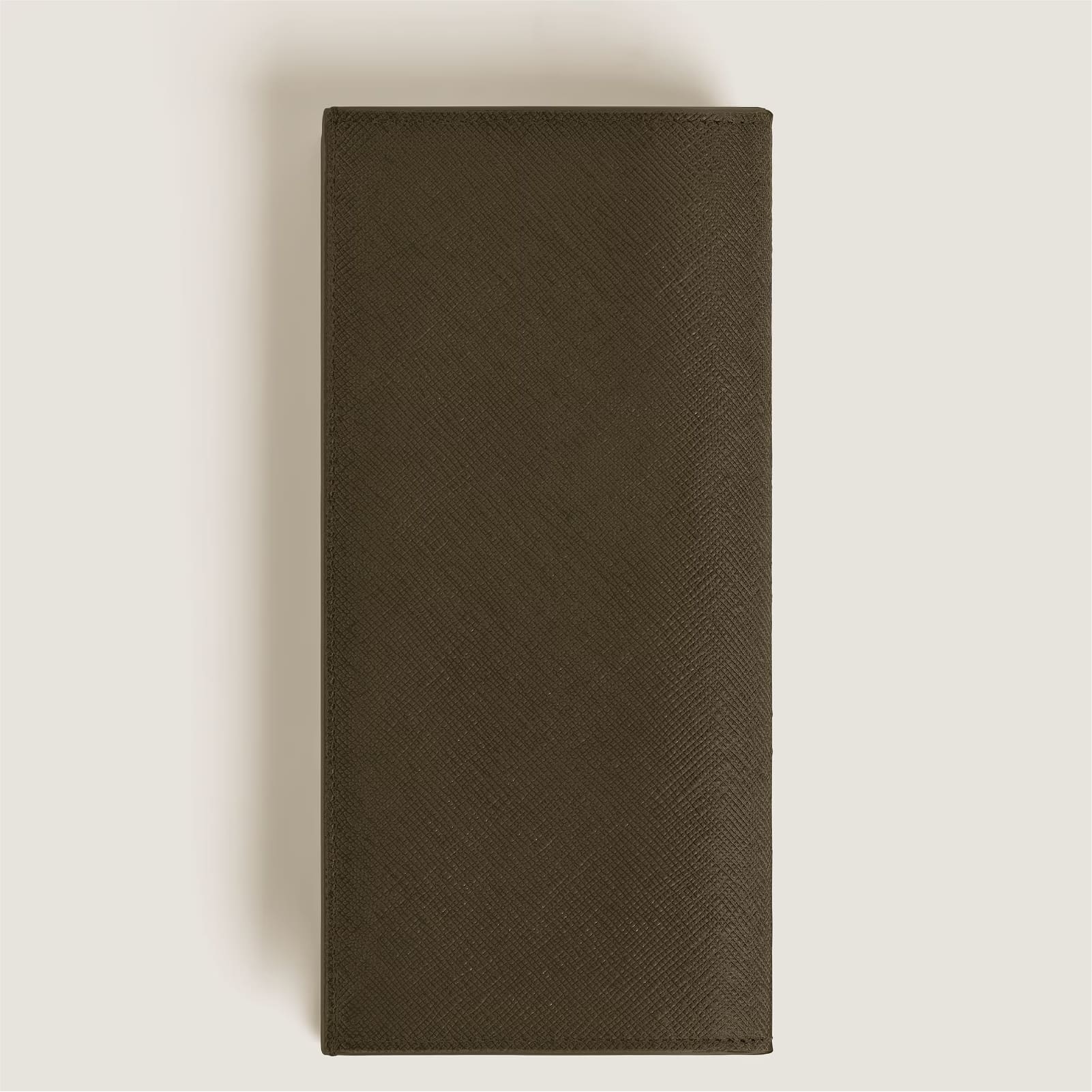 Portafoglio lungo Montblanc con 14 tasche pelle sartorial kaki MISURA UNICA