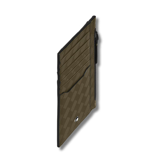 Porta carte Montblanc Extreme 3.0 con 8 tasche color kaki uomo MISURA UNICA