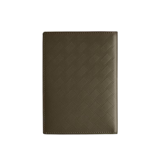 Custodia per passaporto Montblanc in pelle extreme color kaki MISURA UNICA