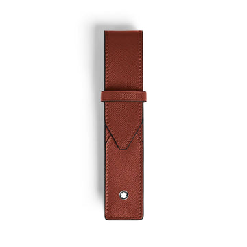 Astuccio Montblanc Envelope in pelle color quercia rossa MISURA UNICA