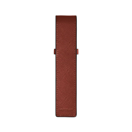 Astuccio Montblanc Envelope in pelle color quercia rossa MISURA UNICA