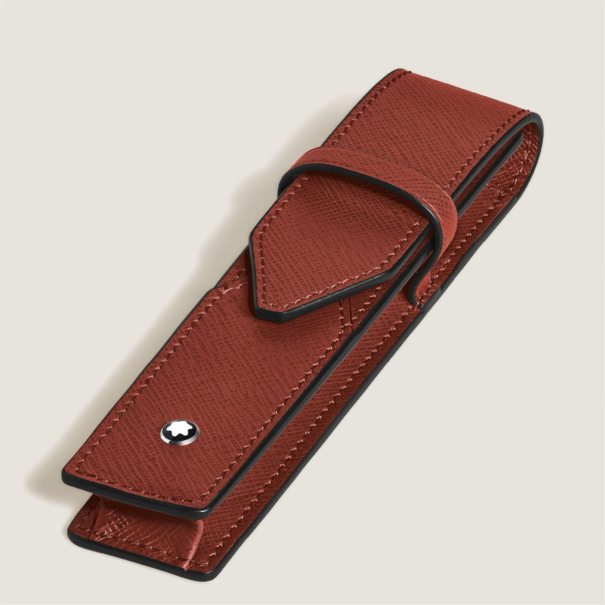 Astuccio Montblanc Envelope in pelle color quercia rossa MISURA UNICA