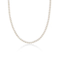 Collana girocollo Miluna con perle e chiusura in argento