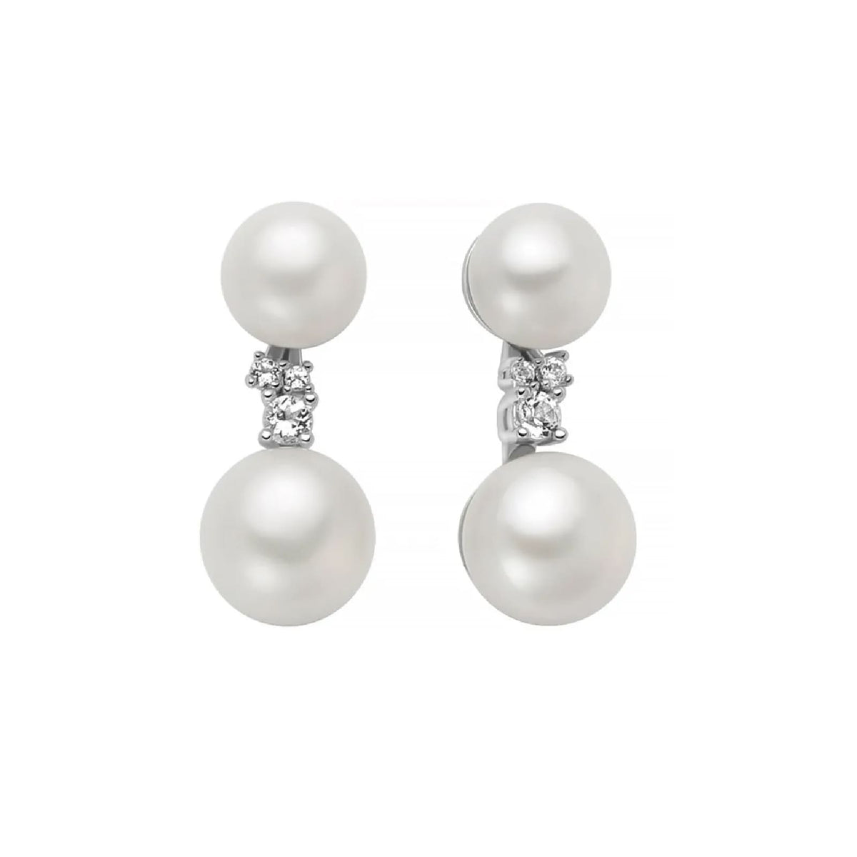 Orecchini con perle Miluna donna