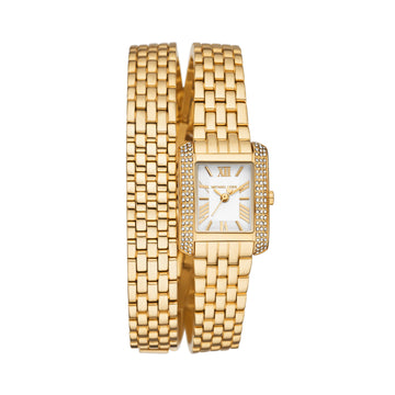 Orologio al quarzo Michael Kors in acciaio color oro da donna MK.MK4833