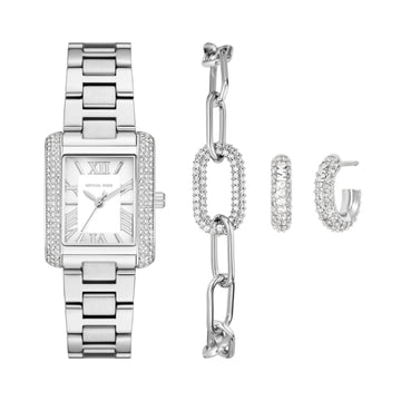 Set orologio e bracciale Michael Kors acciaio argento da donna MK.MK4839SET
