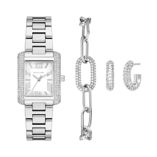 Set orologio e bracciale Michael Kors acciaio argento da donna MK.MK4839SET
