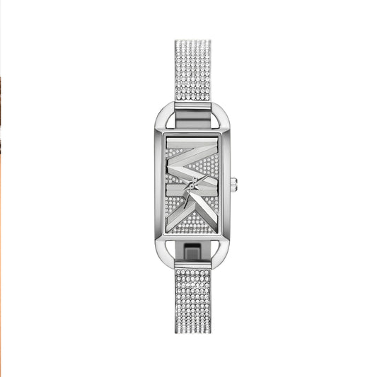 Orologio al quarzo Michael Kors in acciaio rodiato e cristalli MK.MK4841