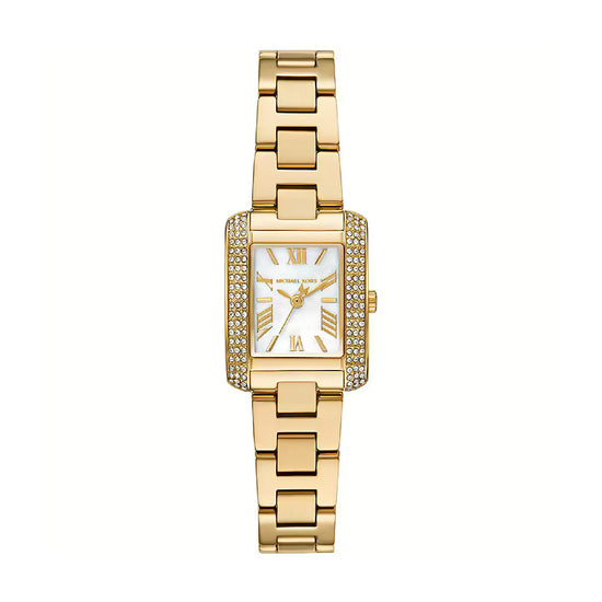 Orologio donna Michael Kors acciaio dorato e cristalli MISURA UNICA