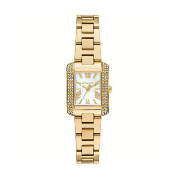 Orologio donna Michael Kors acciaio dorato e cristalli MISURA UNICA