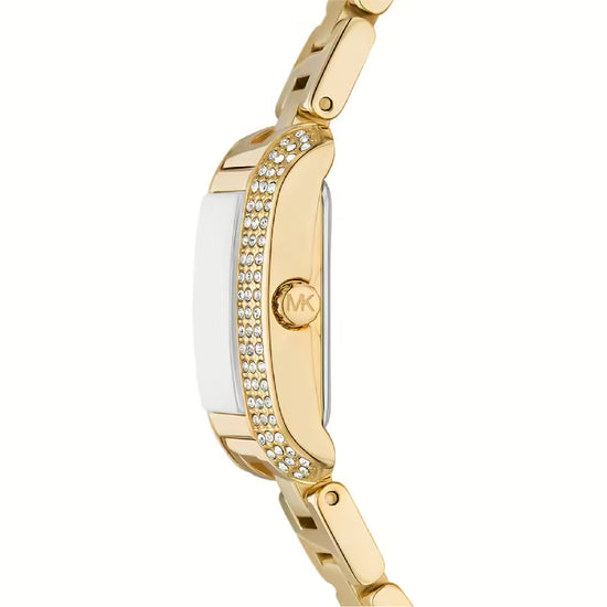 Orologio donna Michael Kors acciaio dorato e cristalli MISURA UNICA
