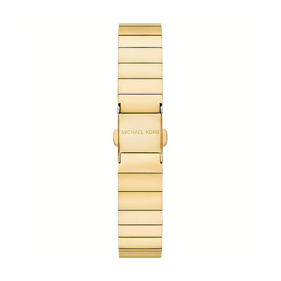 Orologio donna Michael Kors acciaio oro cassa quadrata MISURA UNICA