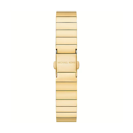 Orologio donna Michael Kors acciaio oro cassa quadrata MISURA UNICA