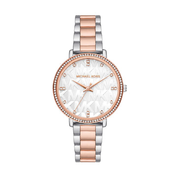 Orologio donna Michael Kors Pyper acciaio e pvd rosa MISURA UNICA