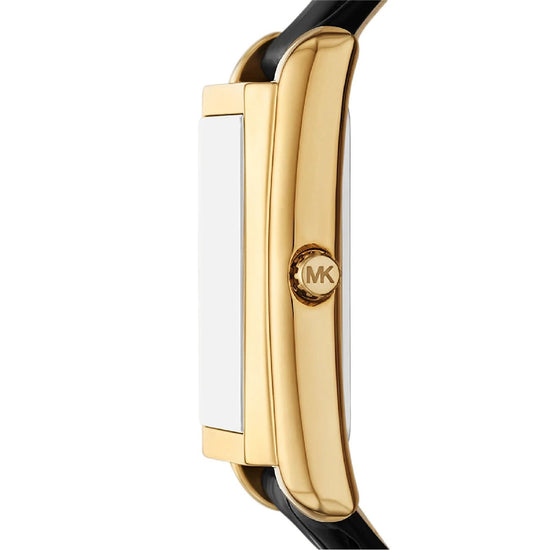 Orologio Michael Kors Essex cinturino pelle stampa coccodrillo MISURA UNICA