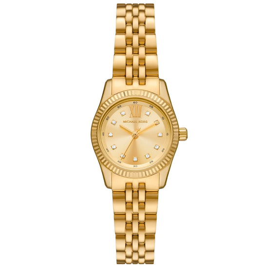 Orologio donna solo tempo Michael Kors Lexington acciaio oro e cristalli MK4741-1
