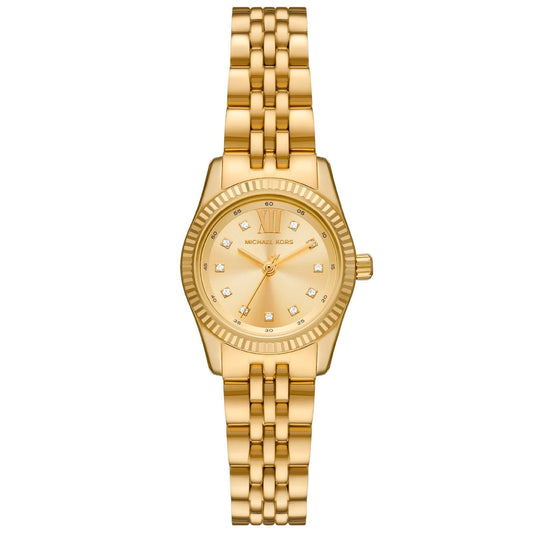 Orologio donna solo tempo Michael Kors Lexington acciaio oro e cristalli MK4741-1