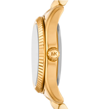 Orologio solo tempo Michael Kors Lexington da donna in acciaio color oro con cristalli MK4741