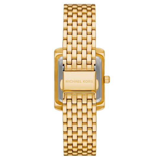 Orologio donna solo tempo Michael Kors Emery acciaio oro, verde con cristalli MK4742-2