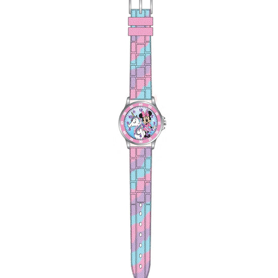 Orologio bambina Disney Time Teacher Minnie Unicorno multicolor 33mm MN9072-1