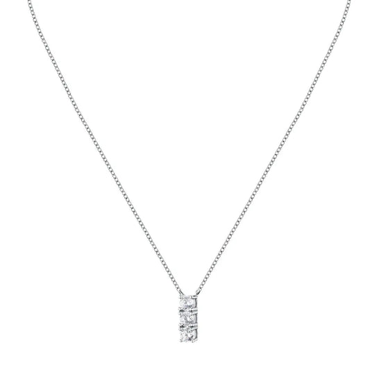 Collana pendente Morellato argento 925 con zirconi bianchi MO.AIW240