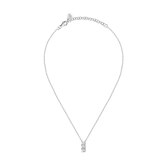 Collana pendente Morellato argento 925 con zirconi bianchi MO.AIW240