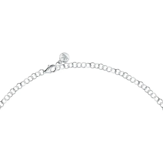 Collana girocollo Morellato in argento 925 con zirconi verdi MO.AIW243