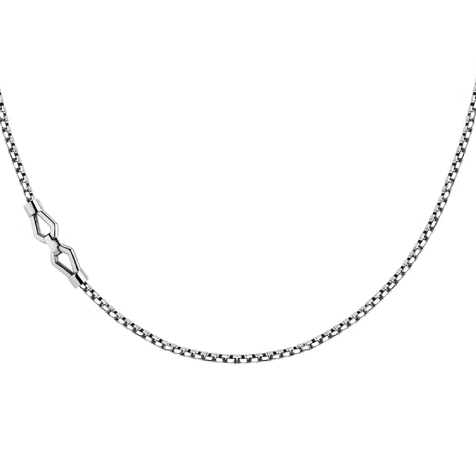 Collana uomo Morellato in acciaio con una catena tonda MISURA UNICA