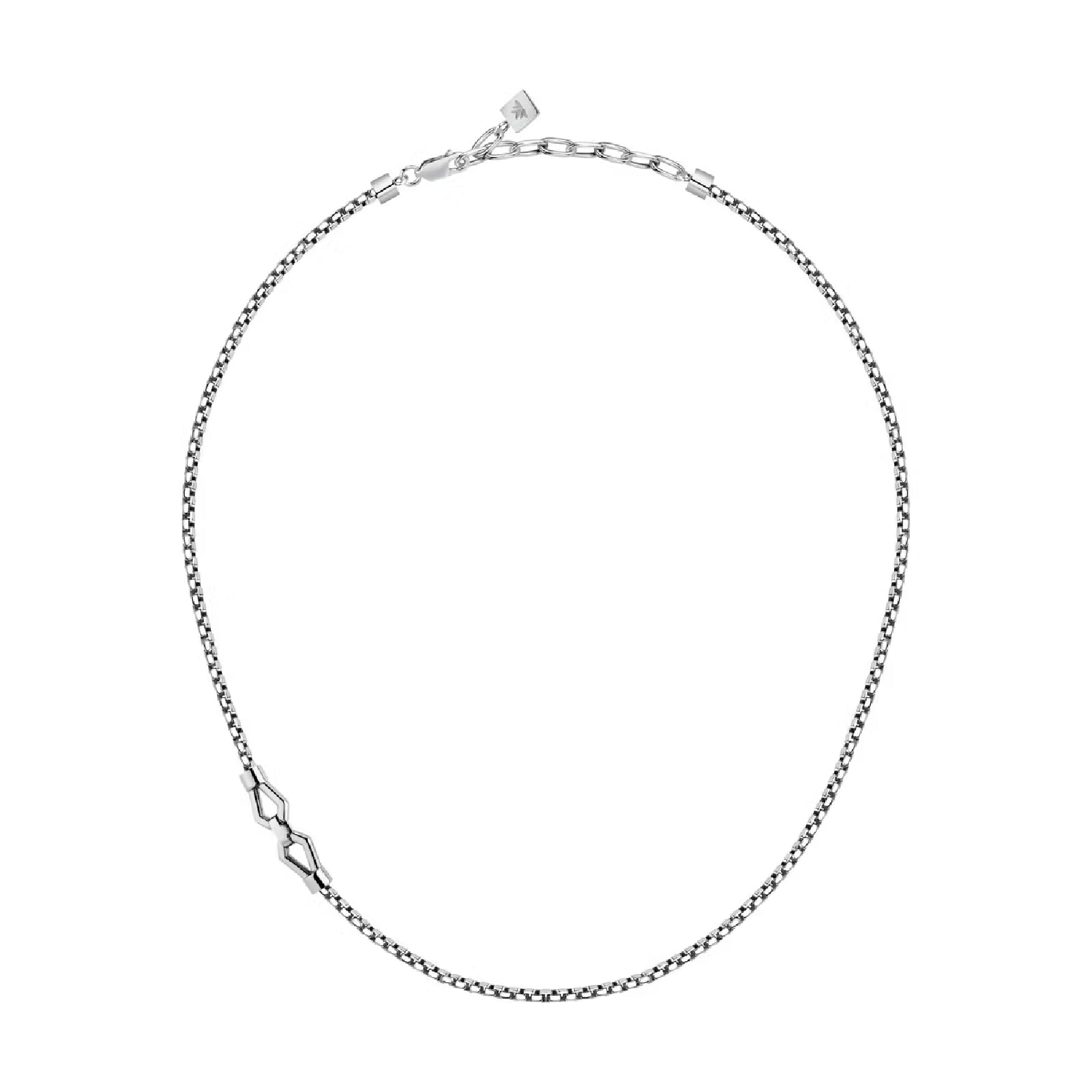 Collana uomo Morellato in acciaio con una catena tonda MISURA UNICA