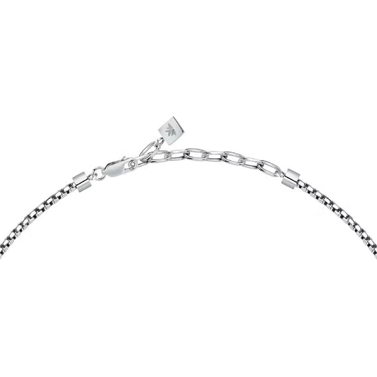 Collana uomo Morellato in acciaio con una catena tonda MISURA UNICA