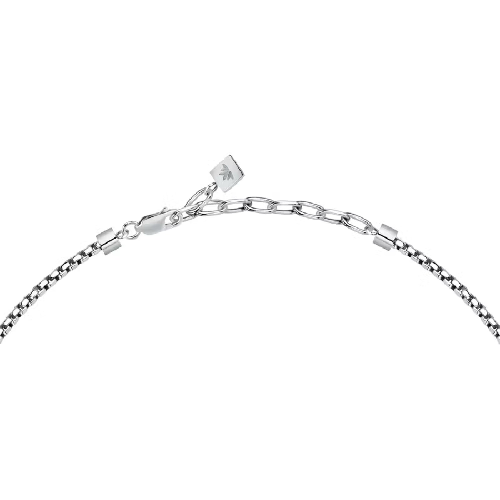 Collana uomo Morellato in acciaio con una catena tonda MISURA UNICA