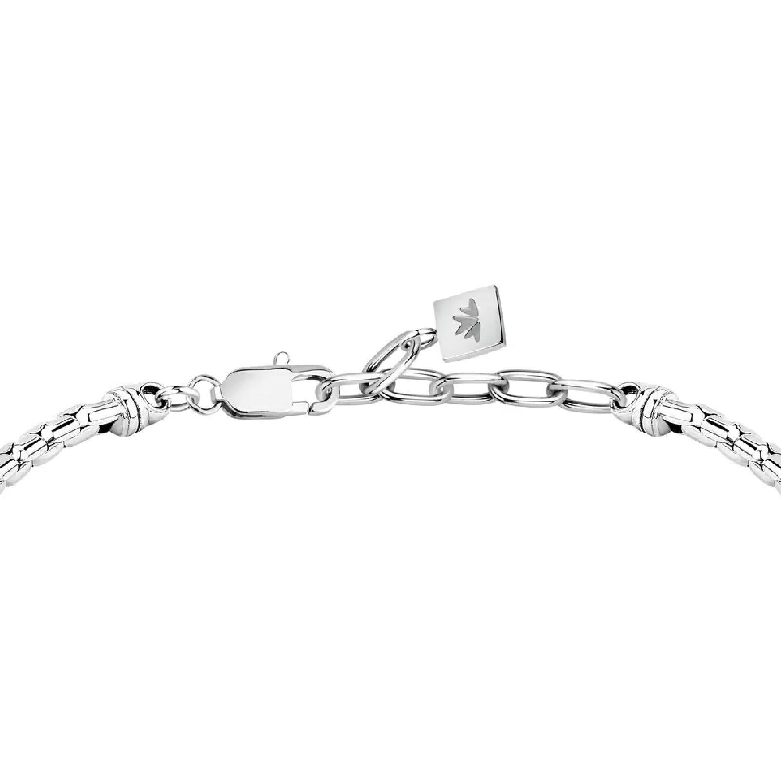 Bracciale uomo Morellato acciaio singolo occhio di tigre Regolabile 18-21 cm
