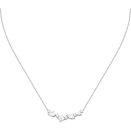 Collana girocollo Morellato Riflessi in argento e zirconi MISURA UNICA