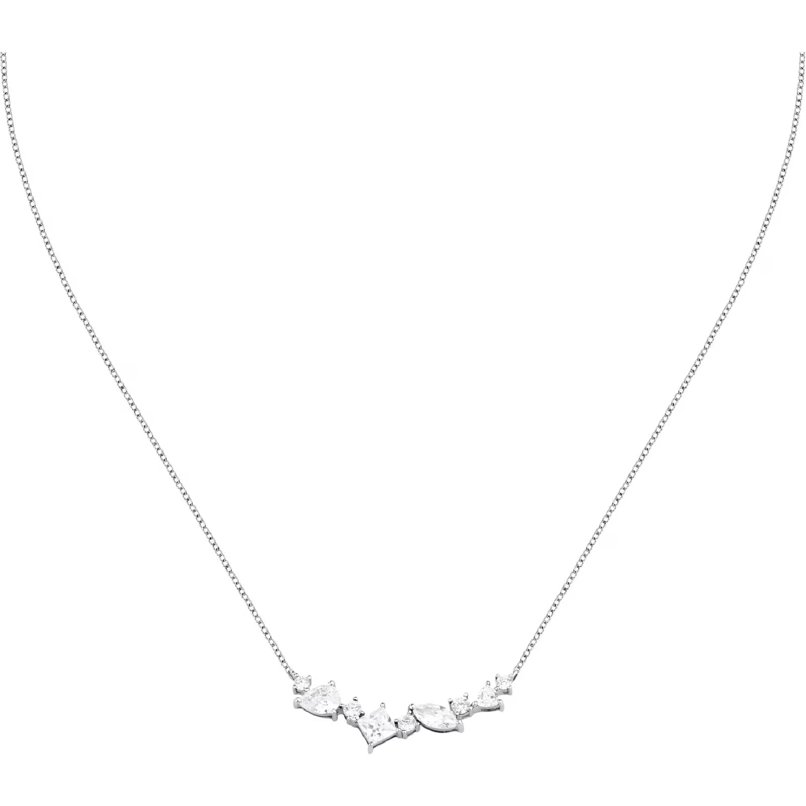 Collana girocollo Morellato Riflessi in argento e zirconi MISURA UNICA