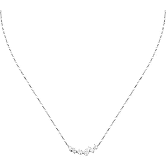 Collana catena Morellato Riflessi in argento e zirconi MISURA UNICA